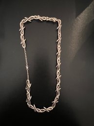 Sterling Silver Necklace, See Description